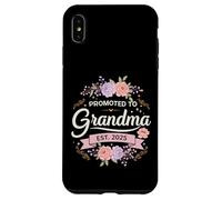 Promoted to Grandma Est 2025 Floral New Grandma Cute Design Carcasa para iPhone XS Max