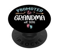 Promoted to Grandma EST 2026 Nana 1st Time Grandmother to Be PopSockets PopGrip Adhesivo