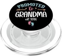 Promoted to Grandma EST 2026 Nana 1st Time Grandmother to Be PopSockets PopGrip para MagSafe