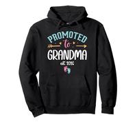 Promoted to Grandma EST 2026 Nana 1st Time Grandmother to Be Sudadera con Capucha