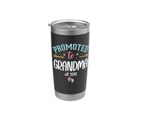Promoted to Grandma est 2026 Nana 1st Time Grandmother to Be Vaso térmico de acero inoxidable de doble pared