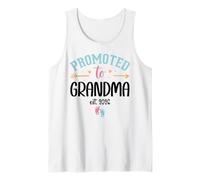 Promoted to Grandma EST 2026 Nana First Time Grandmother '26 Camiseta sin Mangas