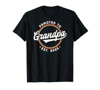 Promoted To Grandpa 2025 Funny Soon To Be Grandpa est 2025 Camiseta