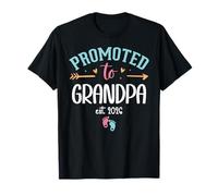 Promoted to Grandpa EST 2026 Soon to Be Grandpa New Grandad Camiseta