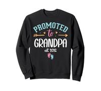 Promoted to Grandpa EST 2026 Soon to Be Grandpa New Grandad Sudadera