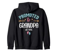 Promoted to Grandpa EST 2026 Soon to Be Grandpa New Grandad Sudadera con Capucha
