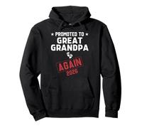 Promoted To Great Grandpa Again 2026 Great Grandpa To Be Sudadera con Capucha