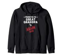 Promoted To Great Grandpa Again 2026 Great Grandpa To Be Sudadera con Capucha