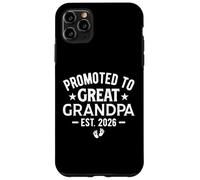 Promoted to Great Grandpa EST 2026 Pregnancy Announcement Carcasa para iPhone 11 Pro MAX