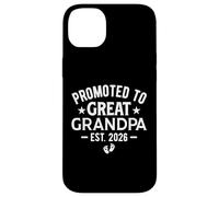 Promoted to Great Grandpa EST 2026 Pregnancy Announcement Carcasa para iPhone 14 Plus
