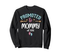 Promoted to Mommy 2026 Mom EST 2026 First Time Mother to Be Sudadera