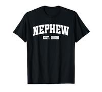 Promoted to Nephew EST. 2026 Baby Announcement Camiseta
