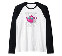 Promoted To Tea Party Security Detail Funny Dad Camiseta Manga Raglan