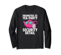 Promoted To Tea Party Security Detail Funny Dad Manga Larga