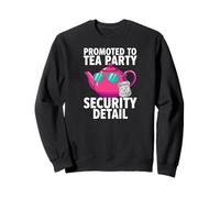 Promoted To Tea Party Security Detail Funny Dad Sudadera