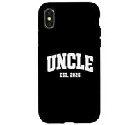 Promoted to Uncle EST. 2026 Baby Announcement Carcasa para iPhone X/XS
