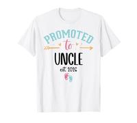 Promoted to Uncle EST 2026 First Time Uncle Soon to Be 2026 Camiseta