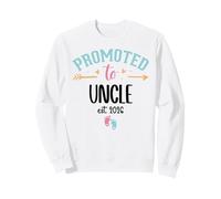 Promoted to Uncle EST 2026 First Time Uncle Soon to Be 2026 Sudadera