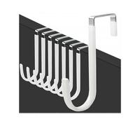 Promotional sales Over The Door Hook Hanger,8 Pack Metal Door Hooks with Soft Rubber Prevent Scratches,Wreath Hanger for Hanging Front Door,Hooks for