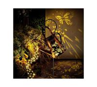 Promotional sales Solar Watering Light, Solar Powered Watering Can with Garland, Outdoor Waterproof Metal Solar Lights with Stand, Outdoor Led Solar L