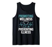 Promover el bienestar Prevención de enfermedades Medicina interna Camiseta sin Mangas