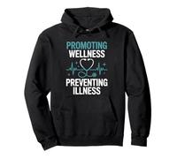 Promover el bienestar Prevención de enfermedades Medicina interna Sudadera con Capucha