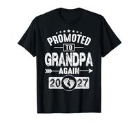 Promovido a Abuelo de Nuevo 2027 Anuncio de Embarazo papá Camiseta