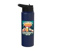 Promovido a abuelo otra vez, pronto será abuelo otra vez Stainless Steel Insulated Water Bottle