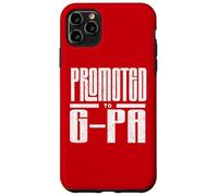Promovido a G-Pa New Dad Anuncio para Baby Reveal Carcasa para iPhone 11 Pro Max