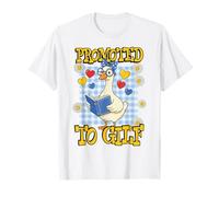 Promovido a GILF Funny Goose Reading Book Grandma Camiseta