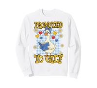 Promovido a GILF Funny Goose Reading Book Grandma Sudadera