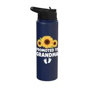 Promovido a la abuela. Pronto será nueva futura abuela para ser Stainless Steel Insulated Water Bottle