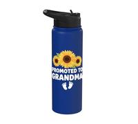 Promovido a la abuela. Pronto será nueva futura abuela para ser Stainless Steel Insulated Water Bottle