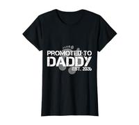 Promovido a papá Est. 2026 Papa Camiseta