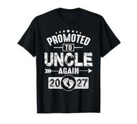 Promovido a tío de Nuevo 2027 Anuncio de Embarazo papá Camiseta