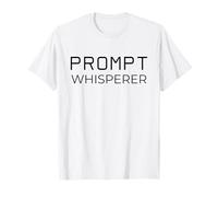 Prompt Whisperer Funny AI Tech Inteligencia Artificial Camiseta