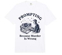 Prompting AI Coder: Humor informático Retro Comfort Colors Adult Heavyweight T-Shirt