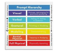 Prompting Hierarchy Poster Special Education Resource Guide