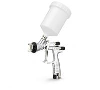 PRONA R-4608-MP-G15 - Pistola pulverizadora de alimentación por gravedad | Pistola pulverizadora de alimentación por gravedad MP/HVLP con boquillas de 1,0-2,0 mm, patrón de 180-320 mm y controles