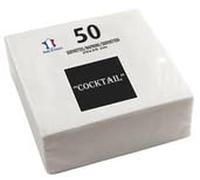 PRONAPPE - Ref. SV622030I - Servilletas de cóctel (20 x 20 cm), color gris