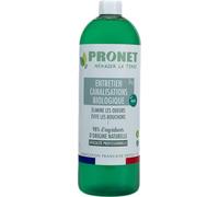 PRONET NATURE - Gel de mantenimiento de tuberías orgánicas - Elimina los malos olores, evita la formación de tapones - 98% ingredientes naturales - Tanque séptico - Uso preventivo - Aroma menta - 1 l