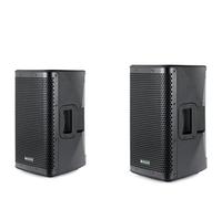Pronomic C-208 MP Set Estéreo: 2 Cajas pasivas 8" 2 vías, 150W RMS c/u, 600W Pico, 8 ohmios, 93 dB SPL, Color Negro.