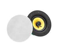 Pronomic CLS-660 WH Altavoz empotrable de Techo 2 vías, woofer 6,5"/165 mm, Tweeter 1,2"/30 mm, 60/120/240 W RMS/Musical/Pico, Ecualizador, Filtro de frecuencia, Color Blanco.