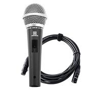 Pronomic DM-58 Micrófono Vocal Set (Tipo: Dinámico, Patrón Polar: Supercardioide, con Interruptor, Incl. Cable XLR de 5m)