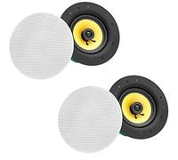Pronomic Juego 2 CLS-880 WH Altavoces Empotrables 2 Vías (Techo, Woofer 8"/203 mm, Tweeter 0,75"/19 mm, 80/160/320 W RMS/Musical/Pico, Ecualizador) Blanco.