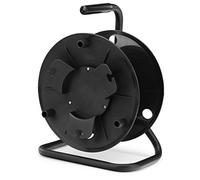 Pronomic KT-100 Bobina Vacía Para Cable Set De 10, Bobinas vacías prácticas | Para aprox. 80 - 100 metros de cable de micrófono cada una, Para cables sueltos, mangueras, alambres, etc., Asa ergonómica