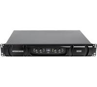 Pronomic MC4-600 Etapa de Potencia: 4x600W (8O), 4x900W (4O), modo estéreo/paralelo, crossover ajustable, circuito Class D.