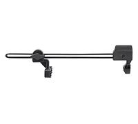 Pronomic MCH-100G Soporte para micrófono (compatible con Pronomic MCM-100 micrófono instrumental para guitarra y bajo acústico) negro