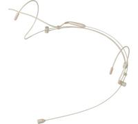Pronomic Micrófono Headset HS-31 EA Beige, Headset con Diadema Ajustable | Condensador electret trasero, Compatible con la mayoría de sistemas inalámbricos comunes, Patrón polar: omnidireccional