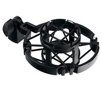 Pronomic MS-19 Suspensión para Micrófono (doble suspensión con muelles, reduce al mínimo el ruido por vibraciones, para micrófonos de diafragma pequeño de 19 a 50 mm de diámetro) negro